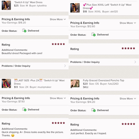 Excellent Customer Review!💕 - Picture 3 of 5